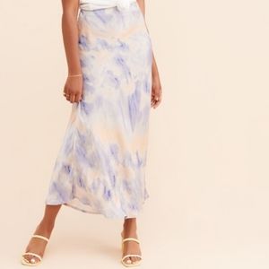 Urban Outfitters Tie-dye Lana midi skirt size 2